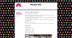 Desktop Screenshot of mariashaar.dk